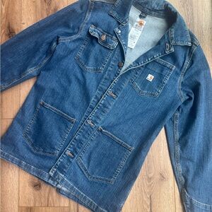Carhartt Classic Blue Denim Coat